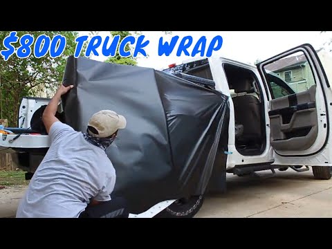 DIY Vinyl Wrap For Your Truck - What To Expect, Costs, Tips