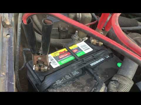 What jumper cable goes on first , when your jumping your car battery