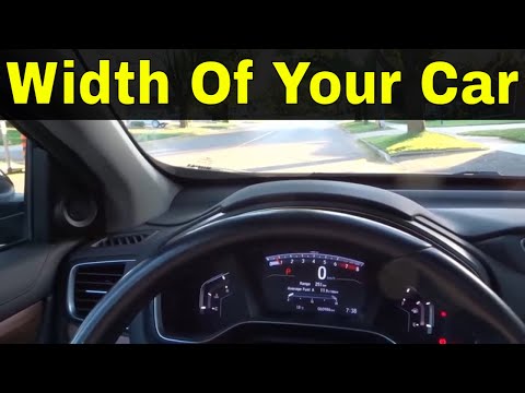 How To Judge The Width Of Your Car-Driving Lesson