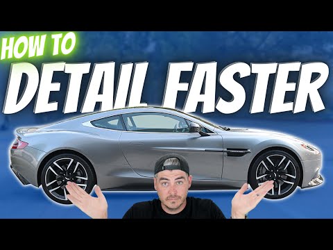 HOW TO DETAIL FASTER | My Process for detailing and washing cars!