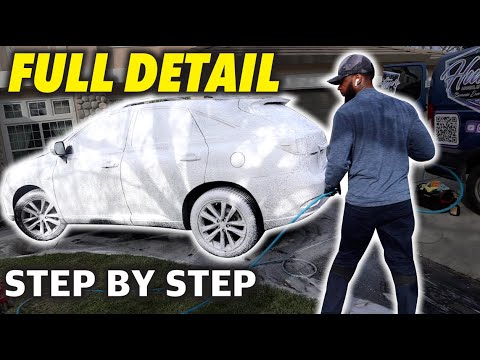 How I Do My Full Detail Step by Step - Hunter&#039;s Mobile Detailing