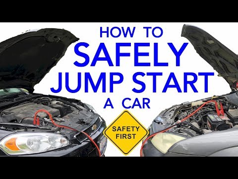 How To Safely Jump Start A Vehicle With A Dead Battery &amp; The Correct Way To Hook Up Jumper Cables