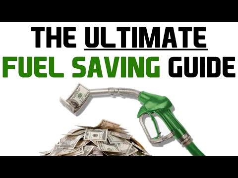 EVERYTHING on FUEL SAVING - PRACTICAL DRIVING and MAINTENANCE techniques to REDUCE FUEL consumption